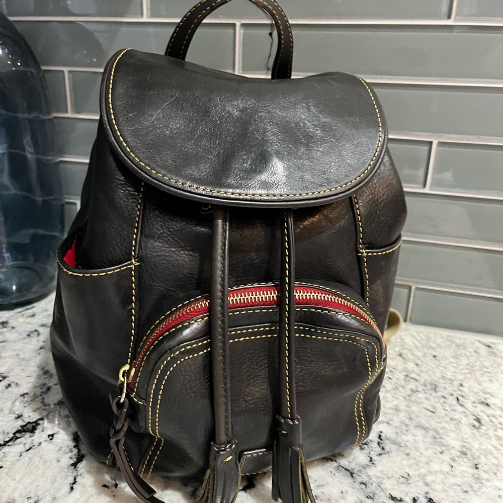 Leather Backpack - Picture 5 of 13